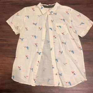 O’Neill short sleeve button down size XL